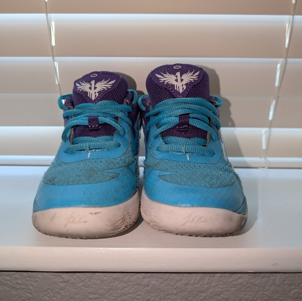 Puma LaMelo Ball MB.02 Queen City Kids Size 12 Sneakers